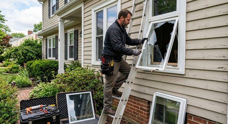 Curved Window Repair in Kansas City, KS